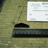 Направляющая бокового стекла (черная) Geely CK(CK-1). Артикул: 1800432180