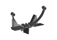Кронштейн (маслорозподілювач) блоку циліндрів Chery Amulet (A15). Артикул: 480-1014020