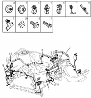 Проводка моторного відсіку (1.5L DVVT) Chery Forza (A13). Артикул: 7-2-ec7-15l-dvv