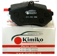 Колодки тормозные передние с ушком Chery Amulet KIMIKO. Артикул: A11-3501080-KM