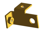 Кронштейн трубки гидроусилителя руля Chery Karry (A18). Артикул: A11-3412030