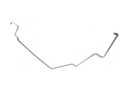 Трубка гальмівна задня ліва Chery Amulet (A15). Артикул: A11-3506090AB