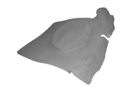 Килим (обшивка) багажника сірий з виступом для запаски Chery Amulet A11. Артикул: A11-8210020AL