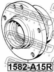 Ступица задняя без ABS Chery Amulet (A15). Артикул: A11-3301030BB