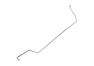 Трубка гальмівна задня ліва Chery Amulet (A15). Артикул: A11-3506090