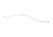 Трубка гальмівна задня ліва Chery Amulet (A15). Артикул: A11-3506090AB