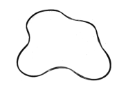 Уплотнитель стекла заднего внутренний Chery Amulet (A15). Артикул: A11-5206211