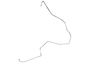 Трубка тормозная задняя правая Chery Amulet A11. Артикул: A12-3506100AB