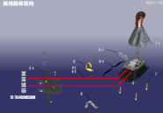 Механізм перемикання передач Chery Karry (A18). Артикул: A15DPXT-HDCZJG