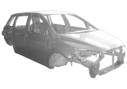 CAR WHITE BODY ASSY Chery CrossEastar (B14). Артикул: B14-5000100-DY