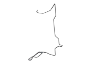 Трубка тормозная передняя правая Chery CrossEastar (B14). Артикул: B14-3506040