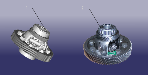 Диференціал в зборі Chery Kimo A1 (S12). Артикул: CSQ-CSQZC