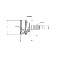 ШРУС внутренний R 1.6L Chinese (Z 25/29) Lifan 520 KLM KLM AutoParts. Артикул: 