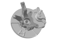 Кулак поворотный передний левый с тормозным диском Chery Kimo A1 (S12). Артикул: S21-3001007