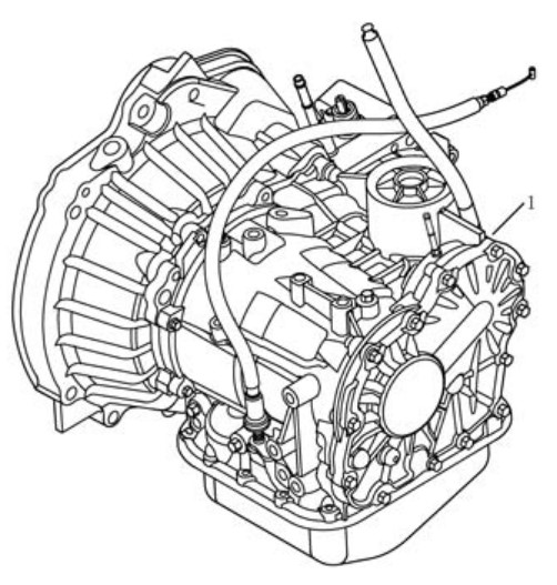 Автоматична трансмісія [JL-ZA142] Geely CK(CK-1). Артикул: ck-340-40-040