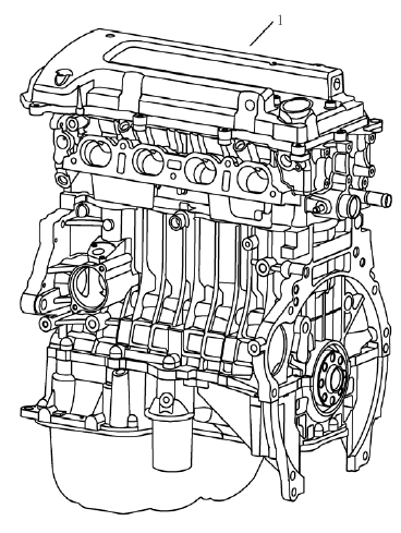 Двигун Geely Emgrand EC7. Артикул: ec7-engines