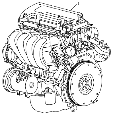 JL4G18 двигун в зборі Geely Emgrand EC7. Артикул: ec7-JL4G18