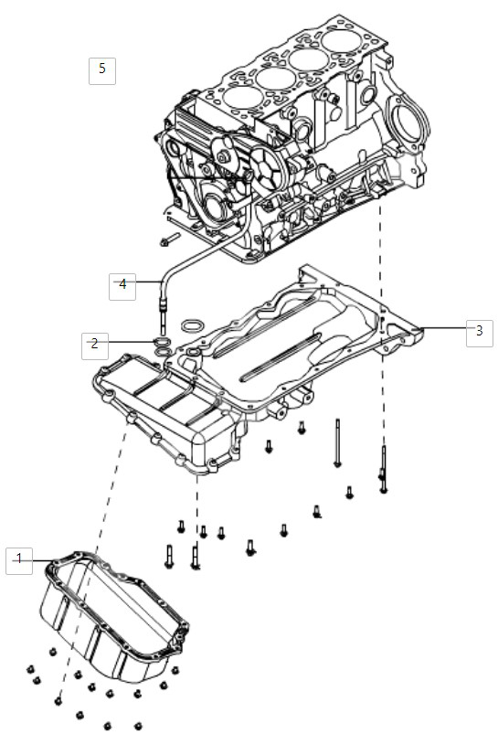 Піддон Great Wall Hover H5. Артикул: gwh5-d2-14