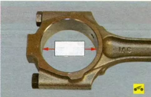 Измерьте нутромером внутренний диаметр