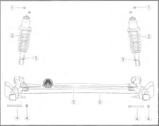 Задняя подвеска джили эмгранд х7 схема