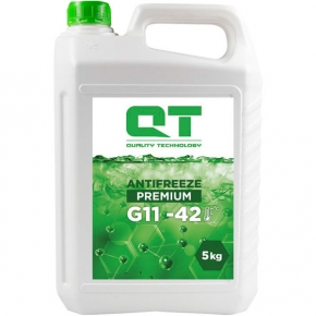 Антифриз 5L QT-OIL зеленый. Артикул: -40